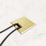 翻盖式地面多媒体信息接口盒 斜插系列