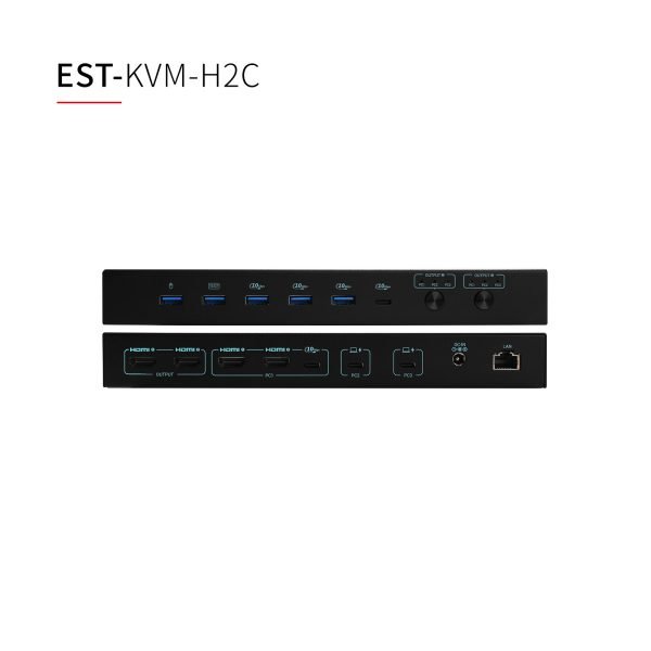 演示协作切换器 EST-KVM-H2C